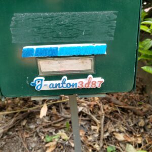 lettre pour boite au lettre