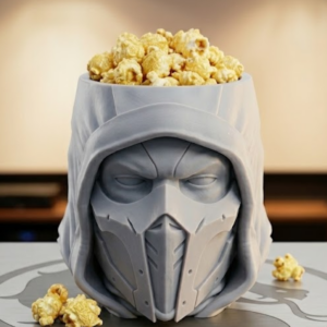 Seau à pop-corn Mortal Kombat Scorpion